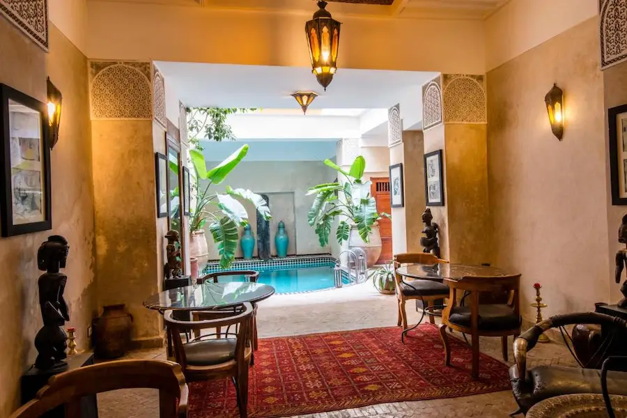 Riad Dar Ourika romantic riad in Marrakech Medina