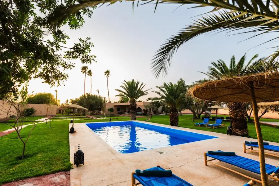 Villa Warhol Marrakech in Route de Casablanca (9.8 km / 20 min car from center)